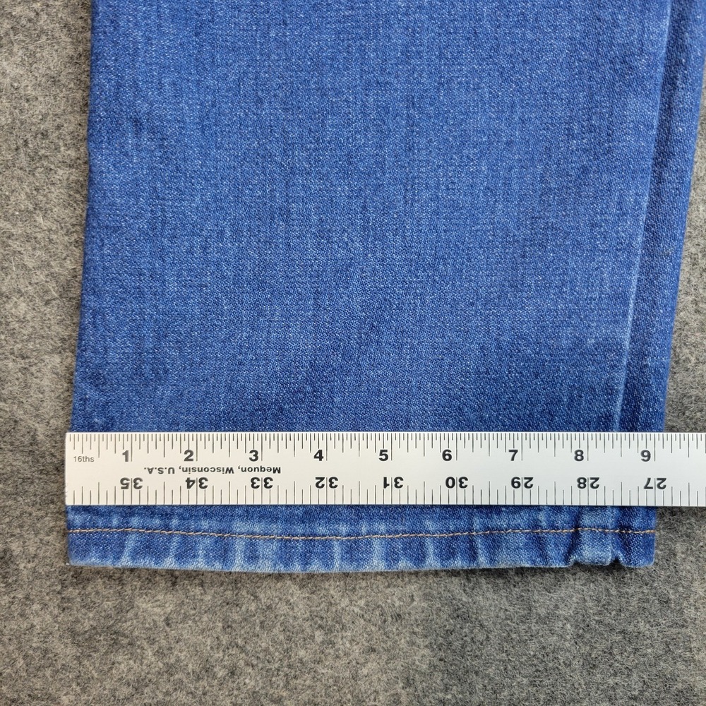 Wrangler Jeans 46x34 Blue Cowboy Straight Leg Americana Western Rodeo Country - Picture 10 of 12